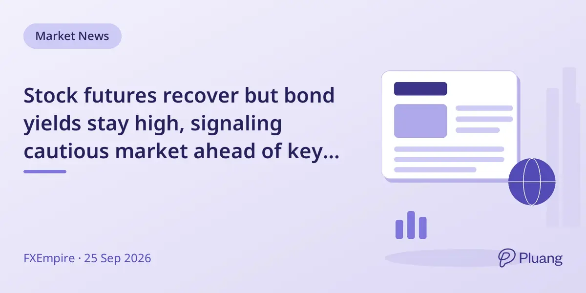 Stock futures recover but bond yields stay high, signaling cautious market ahead of key economic data.