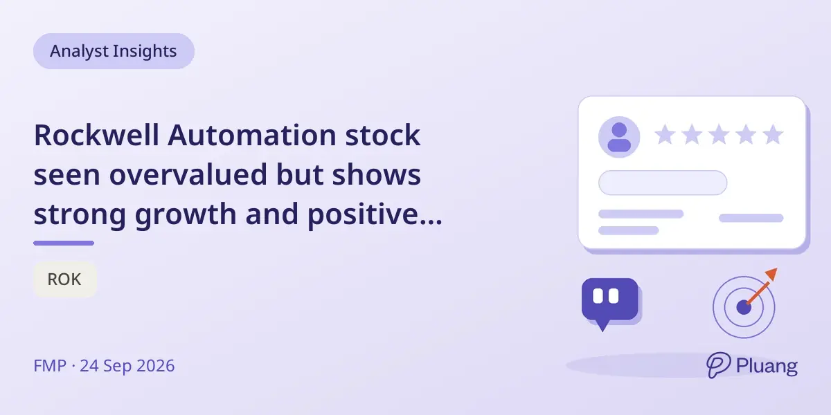 Rockwell Automation stock seen overvalued but shows strong growth and positive customer sentiment.