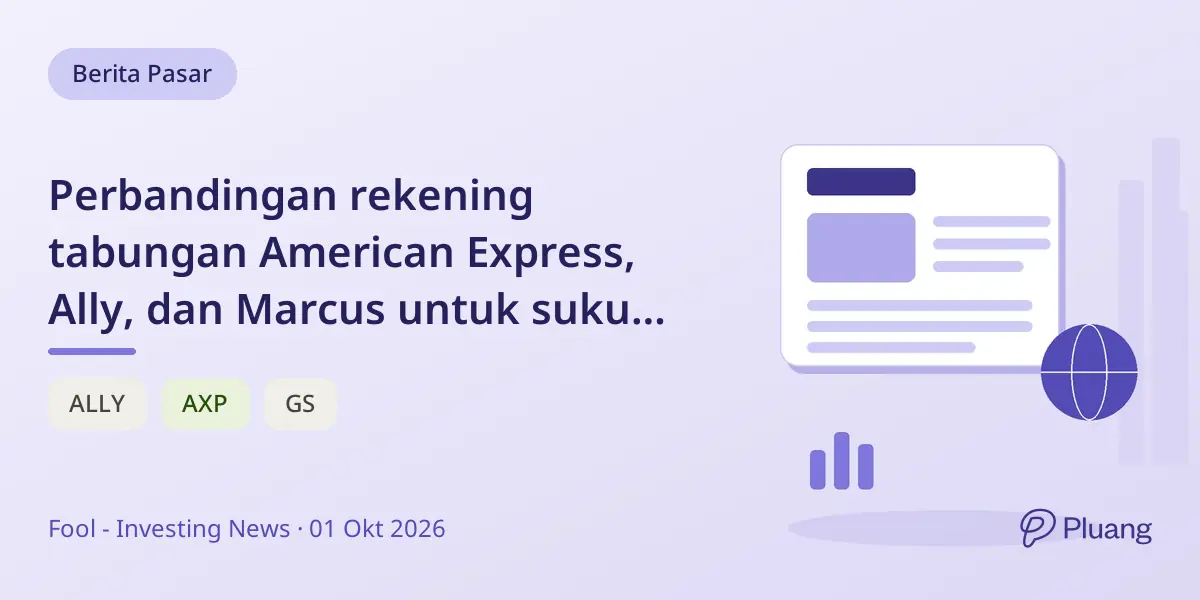 Perbandingan rekening tabungan American Express, Ally, dan Marcus untuk suku bunga dan fitur terbaik 2026.