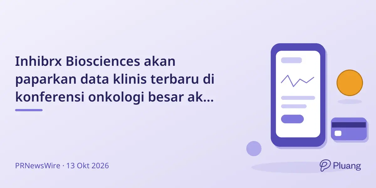 Inhibrx Biosciences akan paparkan data klinis terbaru di konferensi onkologi besar akhir 2026