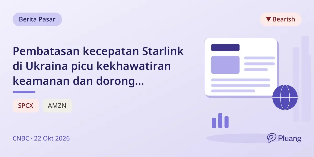 Pembatasan kecepatan Starlink di Ukraina picu kekhawatiran keamanan dan dorong pencarian alternatif.