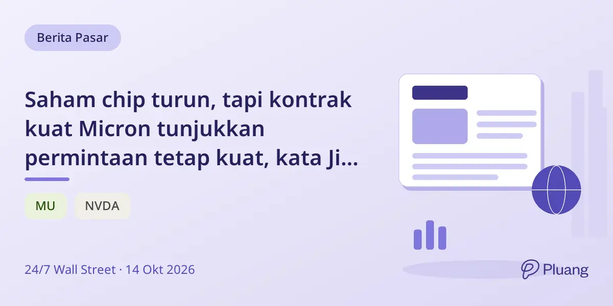 Saham chip turun, tapi kontrak kuat Micron tunjukkan permintaan tetap kuat, kata Jim Cramer.