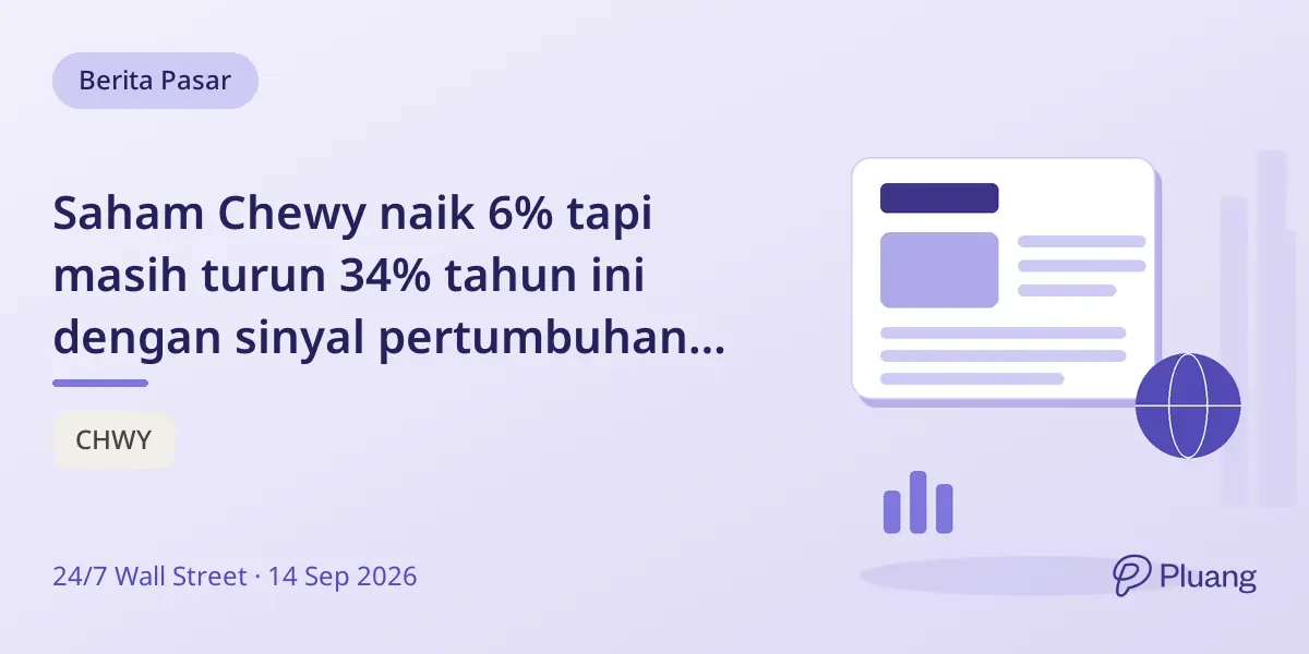 Saham Chewy naik 6% tapi masih turun 34% tahun ini dengan sinyal pertumbuhan dan margin yang campur aduk