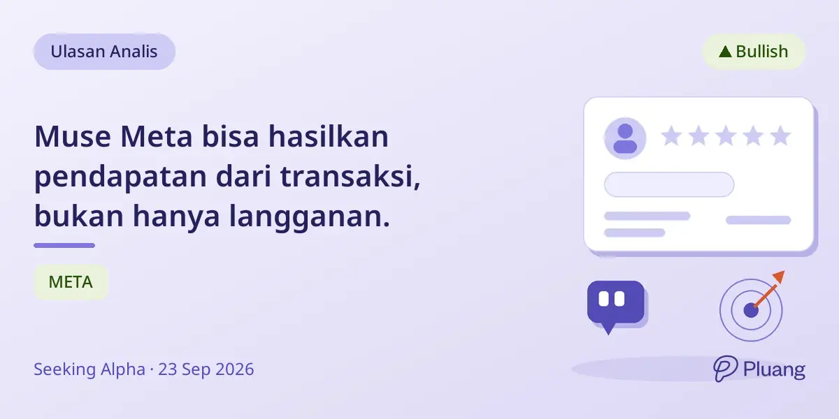 Muse Meta bisa hasilkan pendapatan dari transaksi, bukan hanya langganan.