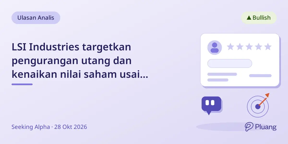LSI Industries targetkan pengurangan utang dan kenaikan nilai saham usai akuisisi Royston.