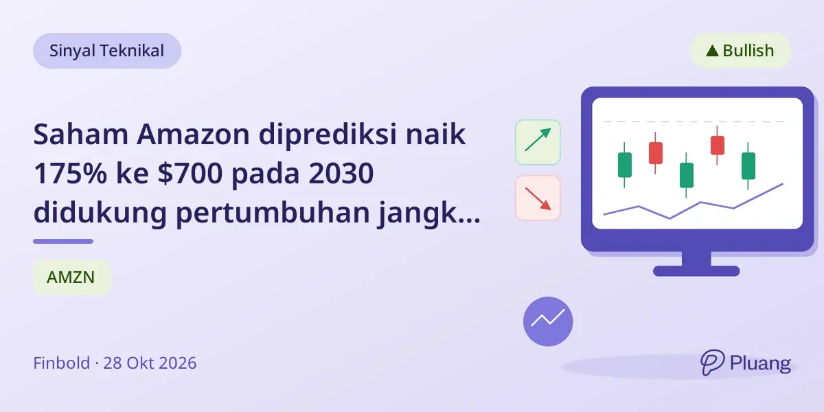 Saham Amazon diprediksi naik 175% ke $700 pada 2030 didukung pertumbuhan jangka panjang dan bisnis cloud.