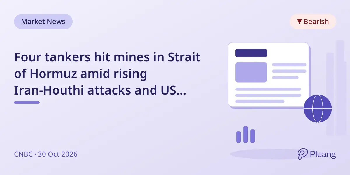 Four tankers hit mines in Strait of Hormuz amid rising Iran-Houthi attacks and US military tensions.