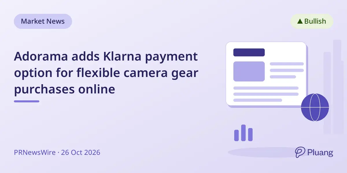 Adorama adds Klarna payment option for flexible camera gear purchases online