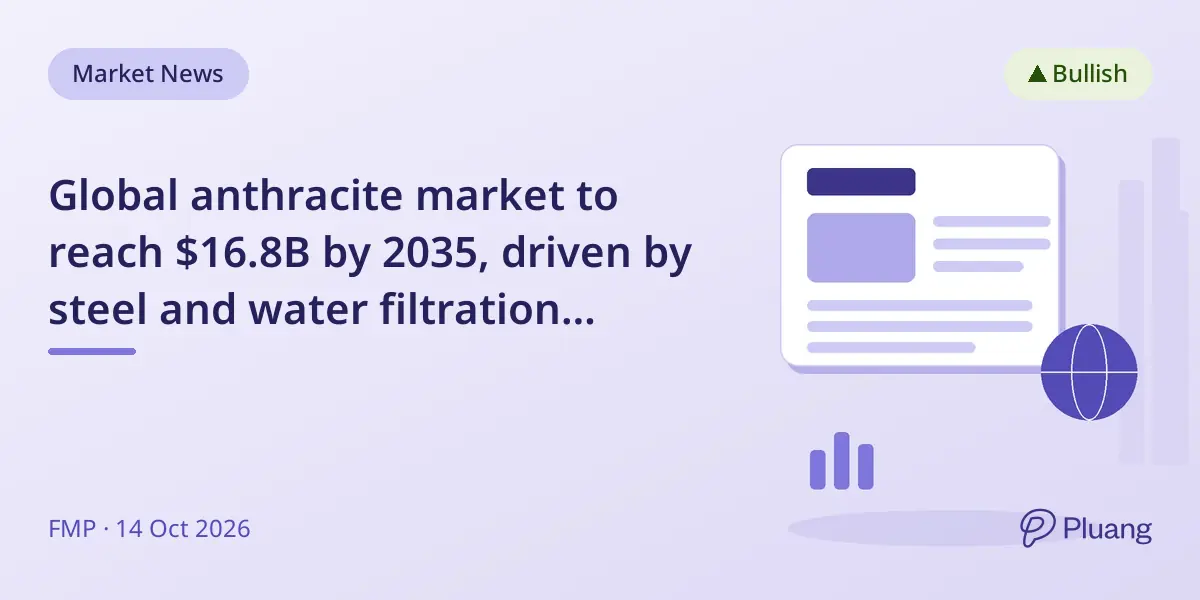 Global anthracite market to reach $16.8B by 2035, driven by steel and water filtration demand.