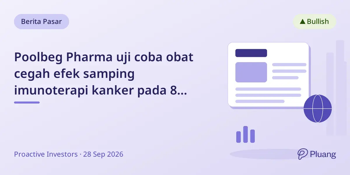 Poolbeg Pharma uji coba obat cegah efek samping imunoterapi kanker pada 8 pasien