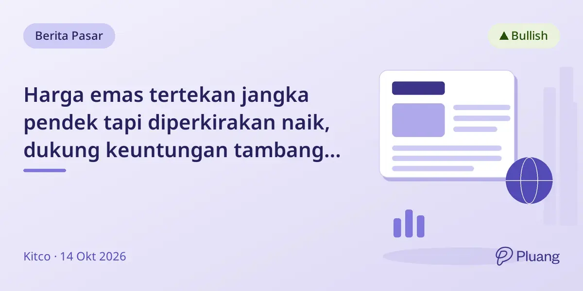 Harga emas tertekan jangka pendek tapi diperkirakan naik, dukung keuntungan tambang hingga 2027, kata Jefferies.