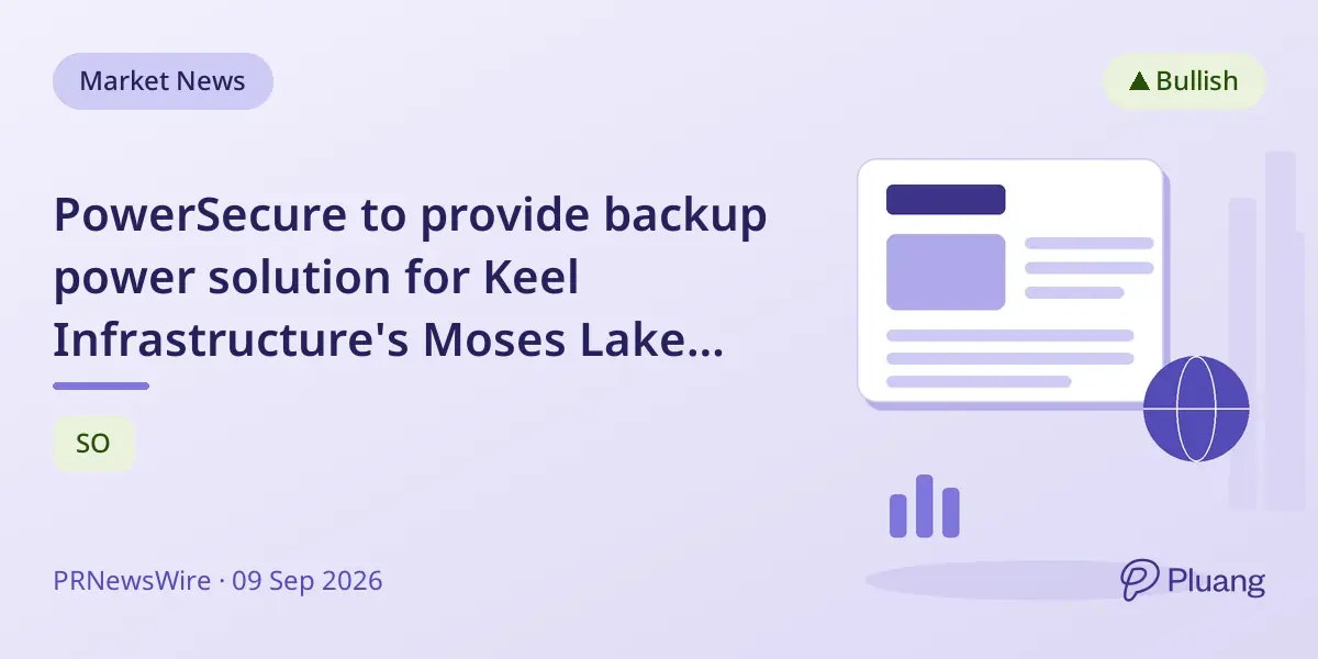 PowerSecure to provide backup power solution for Keel Infrastructure's Moses Lake data center expansion
