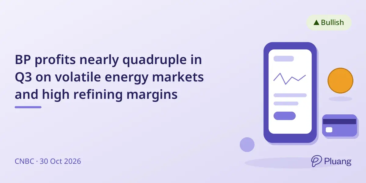 BP profits nearly quadruple in Q3 on volatile energy markets and high refining margins