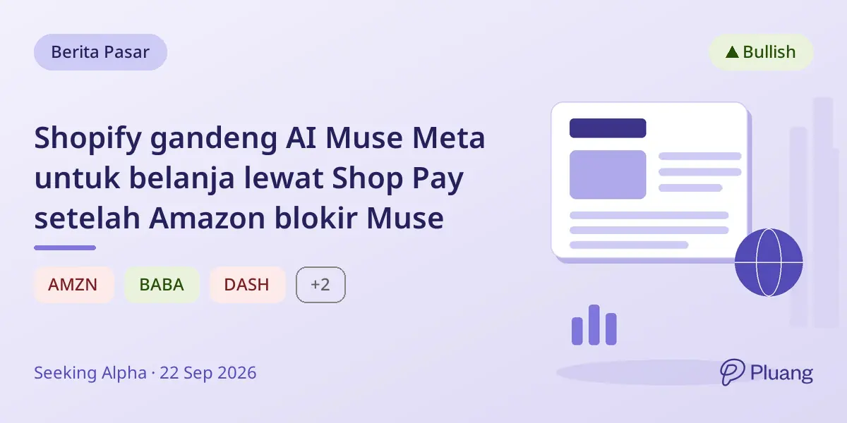 Shopify gandeng AI Muse Meta untuk belanja lewat Shop Pay setelah Amazon blokir Muse