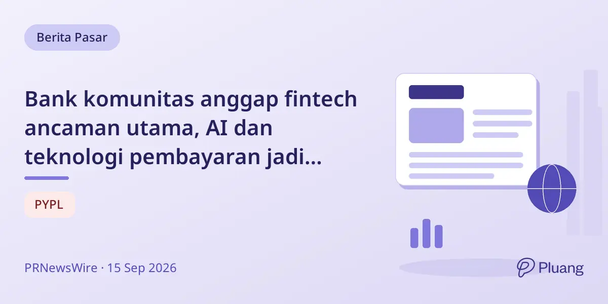 Bank komunitas anggap fintech ancaman utama, AI dan teknologi pembayaran jadi fokus strategi masa depan.