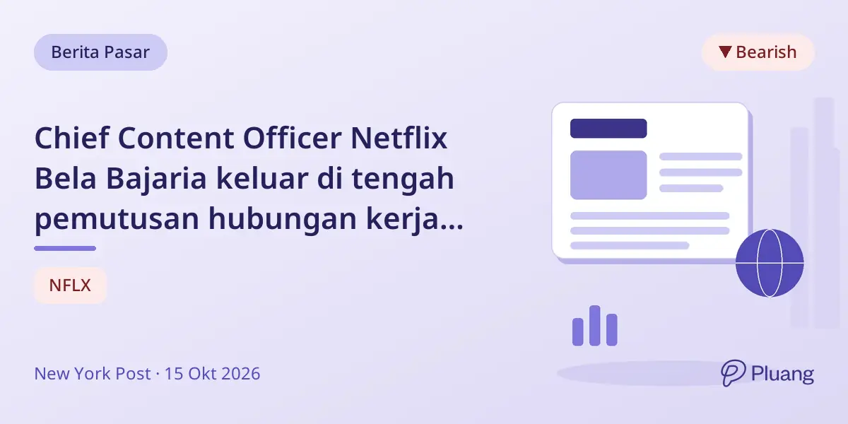 Chief Content Officer Netflix Bela Bajaria keluar di tengah pemutusan hubungan kerja dan penurunan penonton