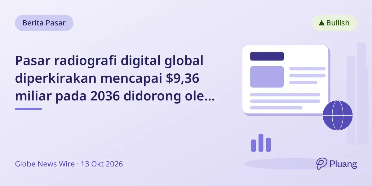 Pasar radiografi digital global diperkirakan mencapai $9,36 miliar pada 2036 didorong oleh AI, pencitraan mobile, dan ekspansi Asia-Pasifik