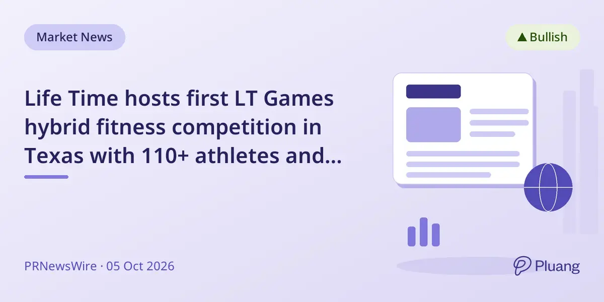 Life Time hosts first LT Games hybrid fitness competition in Texas with 110+ athletes and $27K prizes