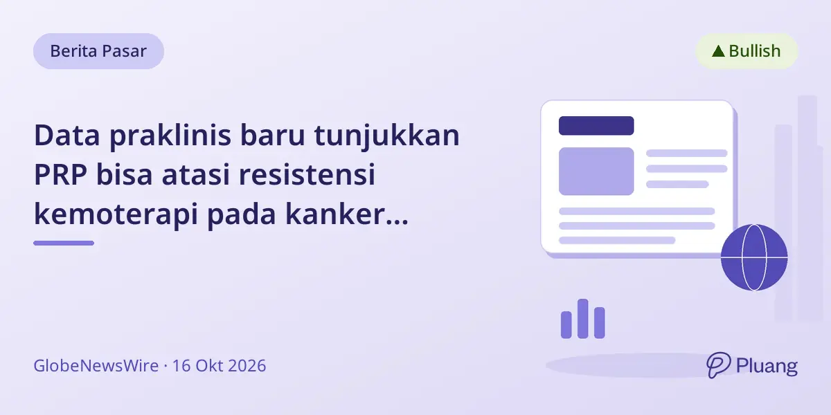 Data praklinis baru tunjukkan PRP bisa atasi resistensi kemoterapi pada kanker pankreas.