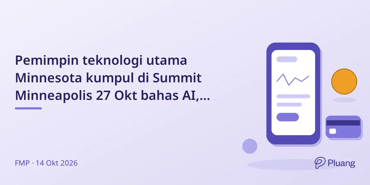 Pemimpin teknologi utama Minnesota kumpul di Summit Minneapolis 27 Okt bahas AI, keamanan siber, dan inovasi