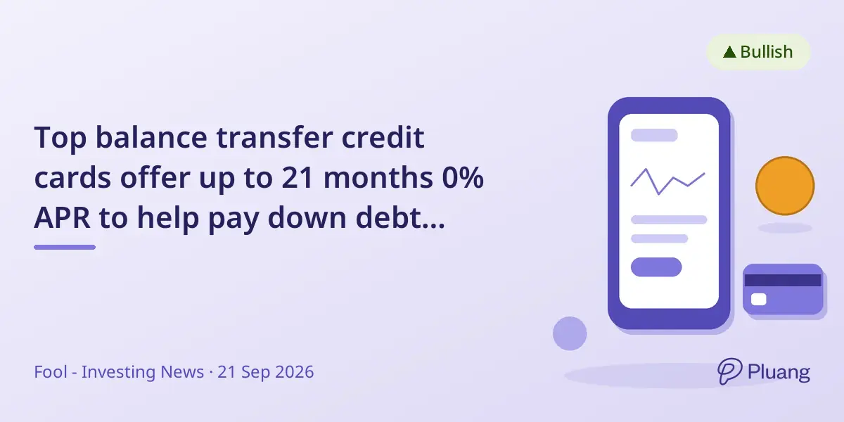 Top balance transfer credit cards offer up to 21 months 0% APR to help pay down debt interest-free.