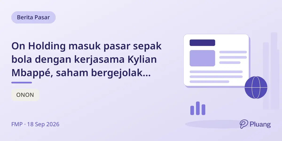 On Holding masuk pasar sepak bola dengan kerjasama Kylian Mbappé, saham bergejolak meski rating 'Underperform'.