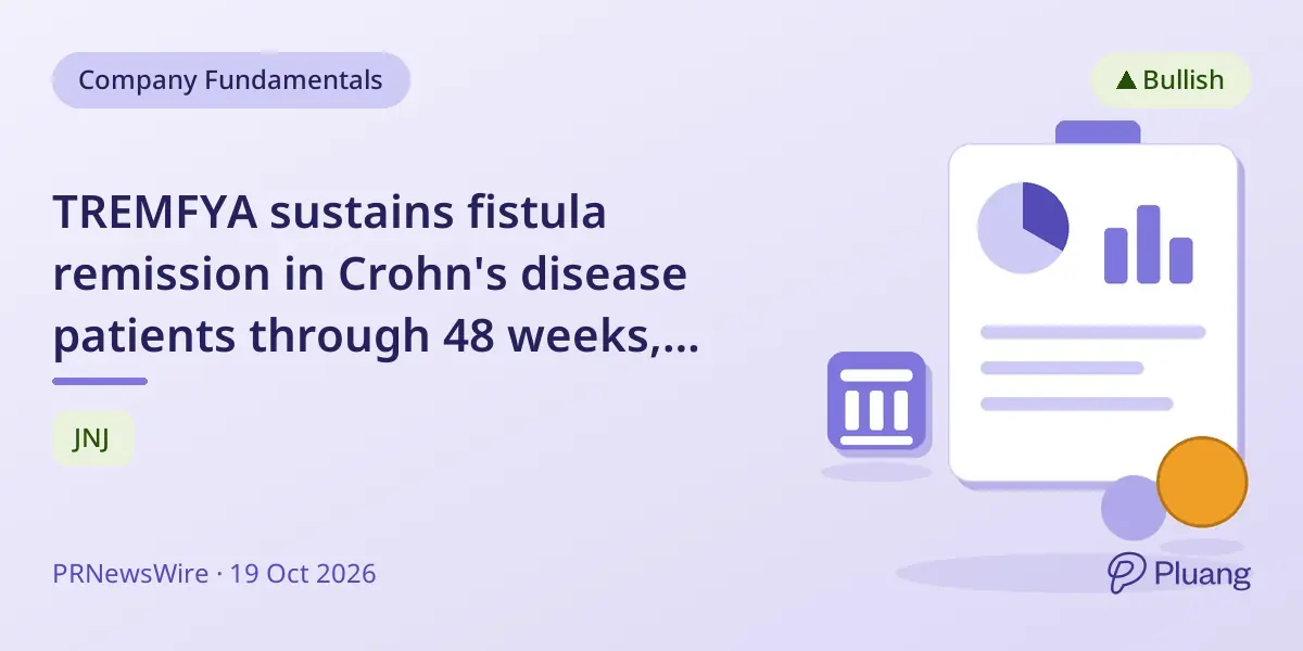 TREMFYA sustains fistula remission in Crohn's disease patients through 48 weeks, boosting treatment hope.