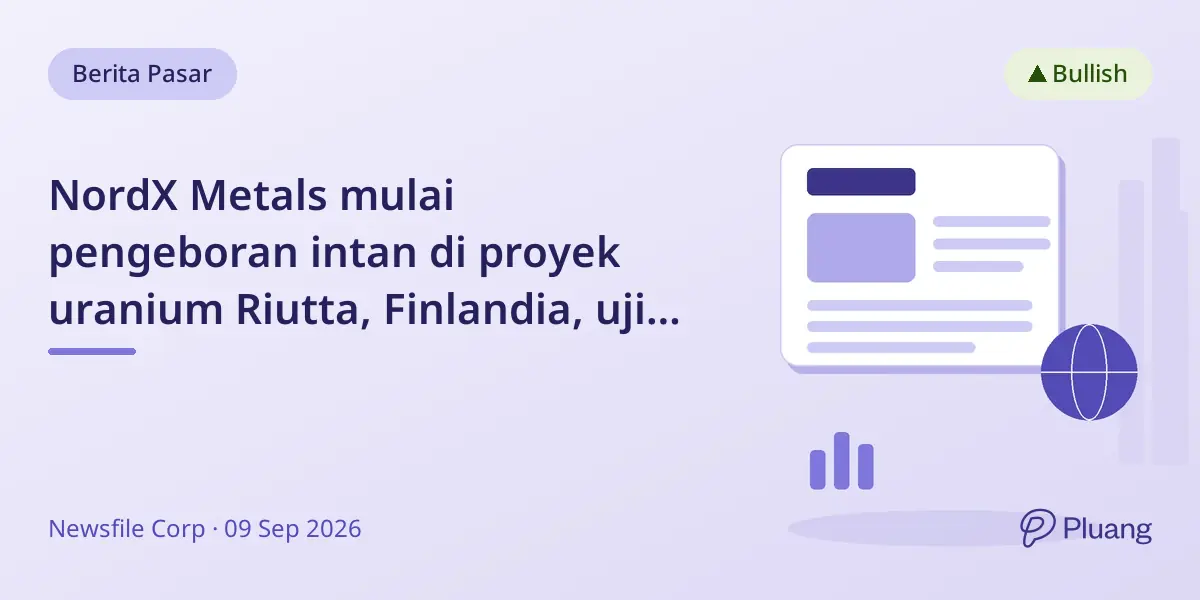 NordX Metals mulai pengeboran intan di proyek uranium Riutta, Finlandia, uji zona berkadar tinggi historis.