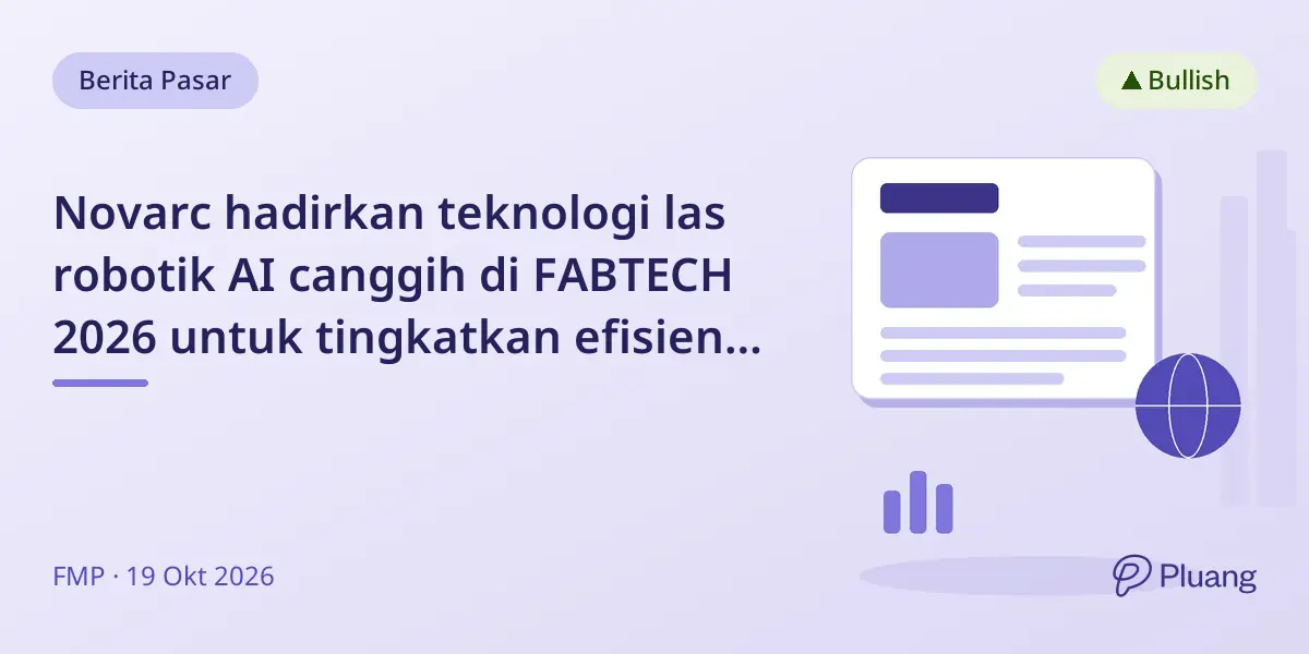Novarc hadirkan teknologi las robotik AI canggih di FABTECH 2026 untuk tingkatkan efisiensi fabrikasi.