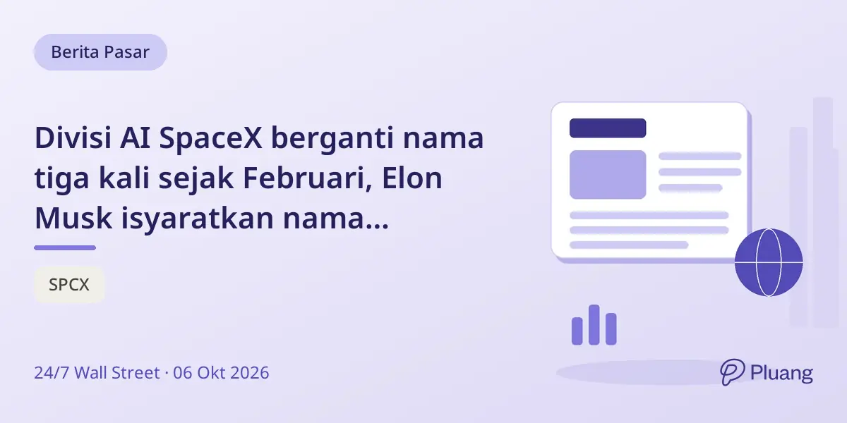 Divisi AI SpaceX berganti nama tiga kali sejak Februari, Elon Musk isyaratkan nama keempat dengan pendapatan Q2 $2,56 miliar.