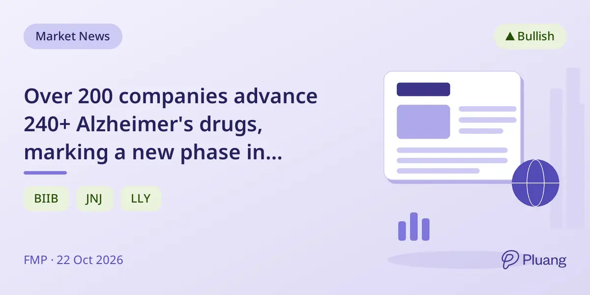 Over 200 companies advance 240+ Alzheimer's drugs, marking a new phase in treatment development