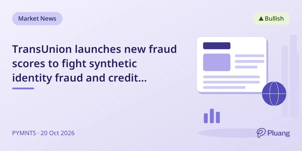 TransUnion launches new fraud scores to fight synthetic identity fraud and credit washing