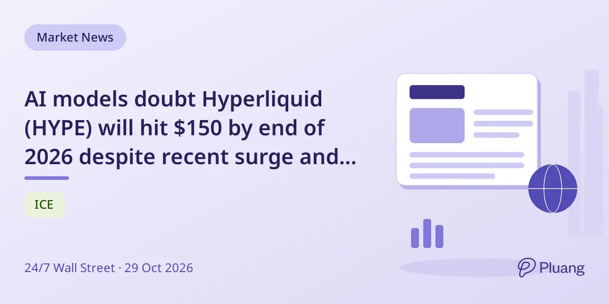AI models doubt Hyperliquid (HYPE) will hit $150 by end of 2026 despite recent surge and Wall Street interest.