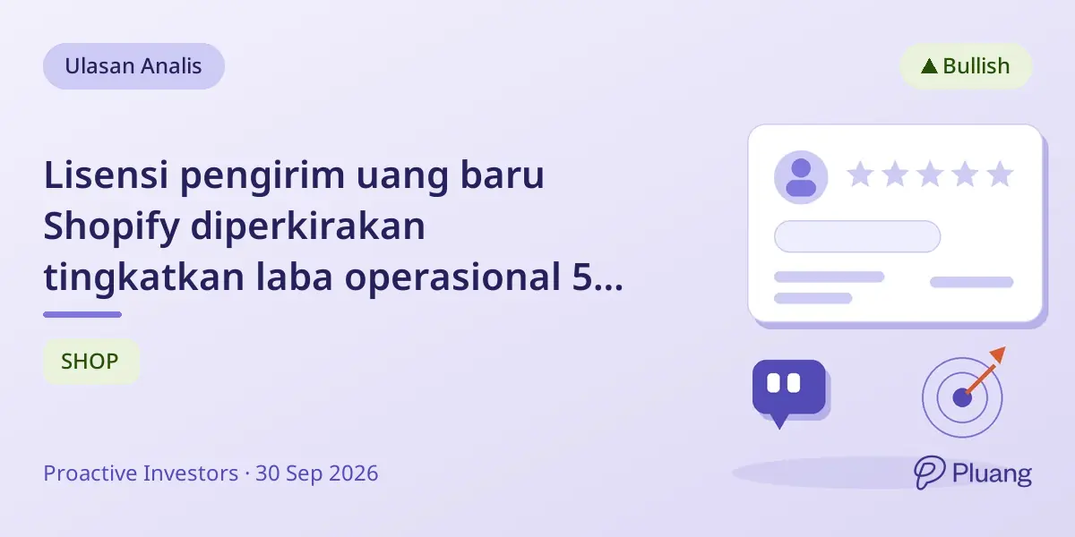 Lisensi pengirim uang baru Shopify diperkirakan tingkatkan laba operasional 5% pada 2028, kata Jefferies.