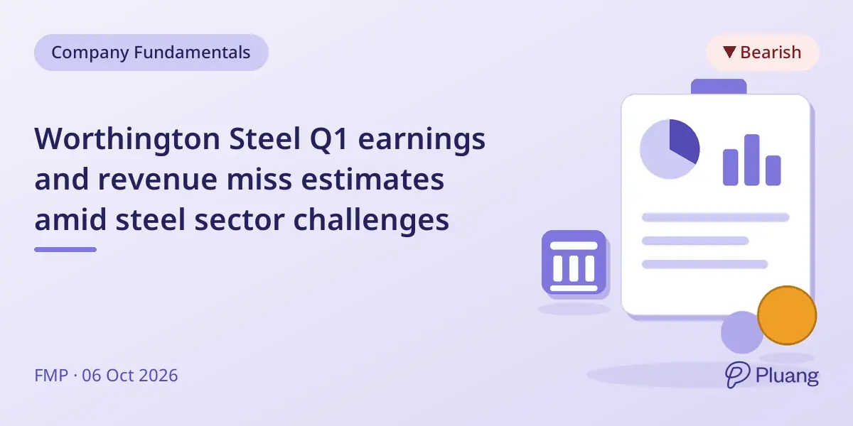 Worthington Steel Q1 earnings and revenue miss estimates amid steel sector challenges