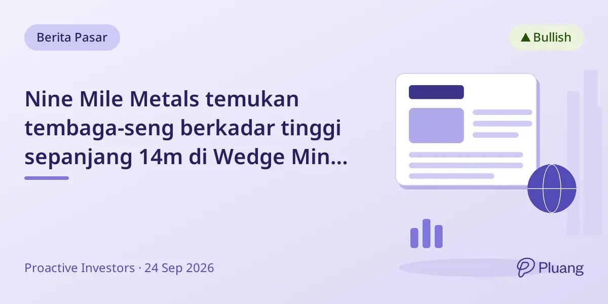 Nine Mile Metals temukan tembaga-seng berkadar tinggi sepanjang 14m di Wedge Mine, New Brunswick