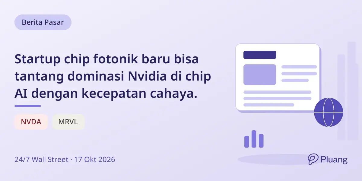 Startup chip fotonik baru bisa tantang dominasi Nvidia di chip AI dengan kecepatan cahaya.