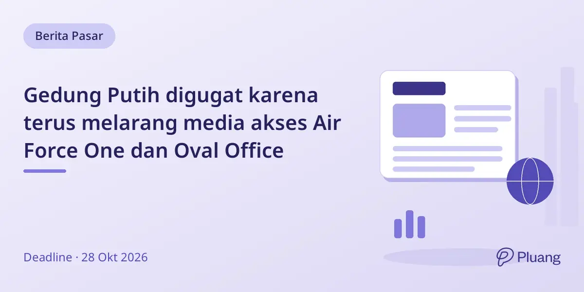 Gedung Putih digugat karena terus melarang media akses Air Force One dan Oval Office