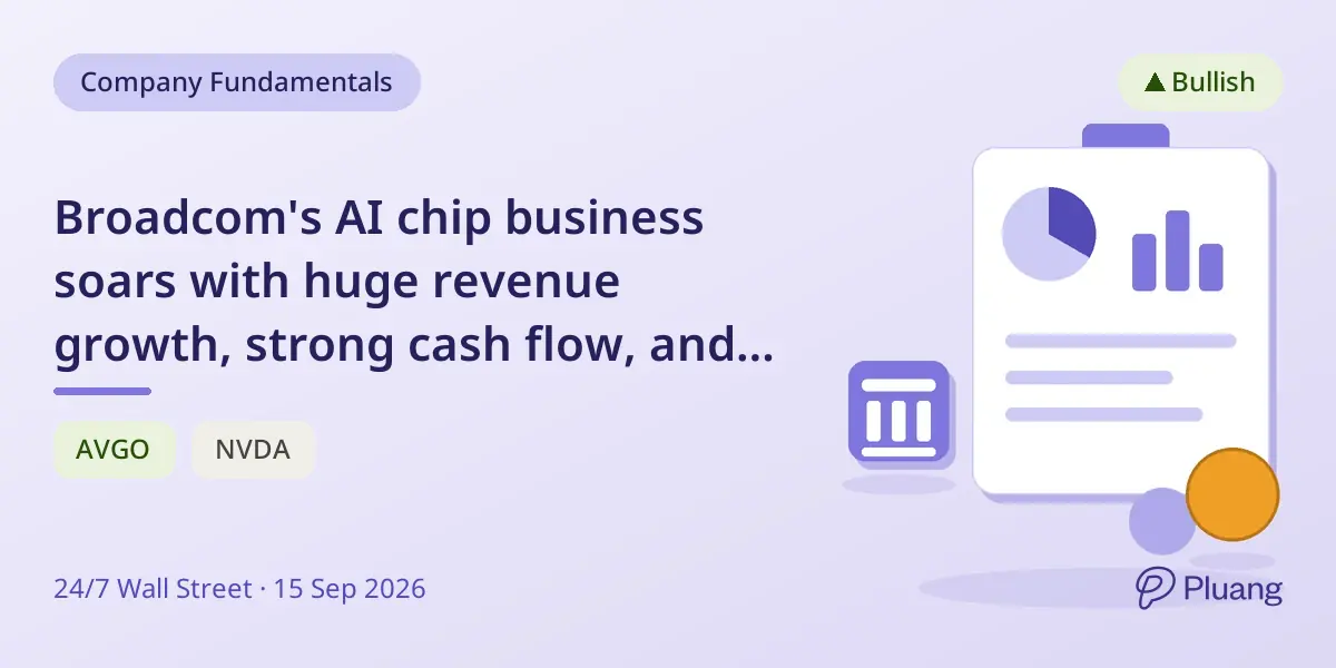 Broadcom's AI chip business soars with huge revenue growth, strong cash flow, and rising dividends despite recent stock dip.