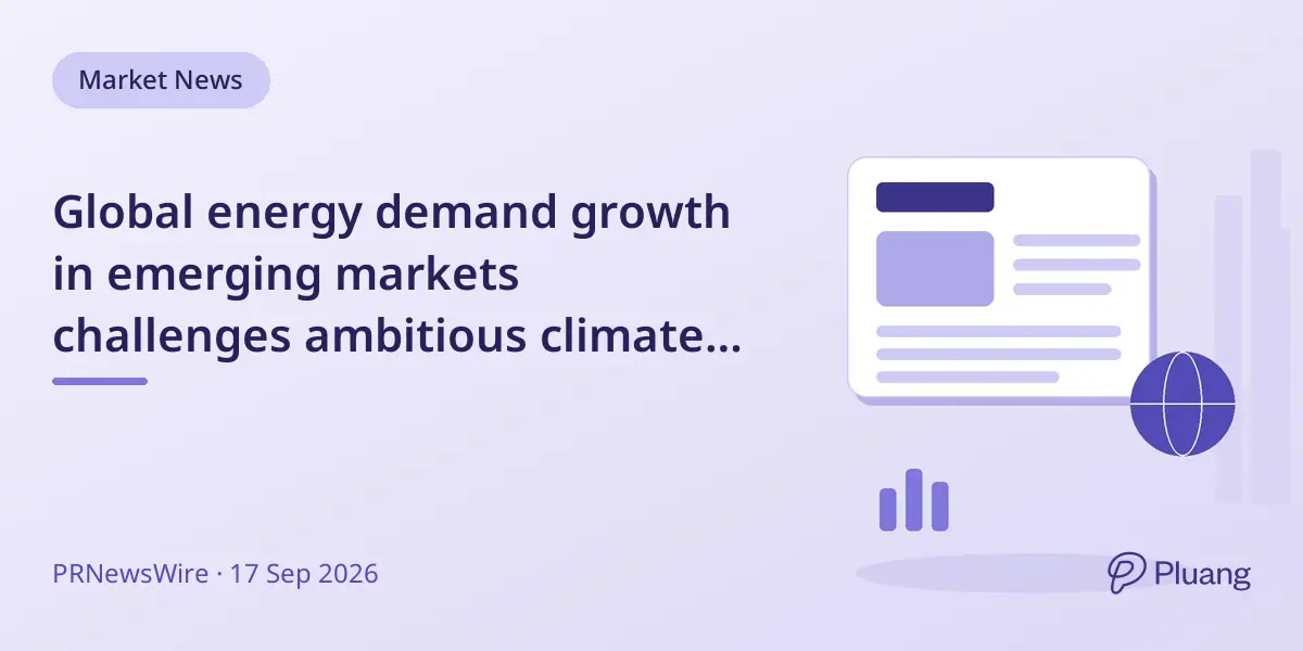 Global energy demand growth in emerging markets challenges ambitious climate goals, with 2°C warming limit still possible but difficult.