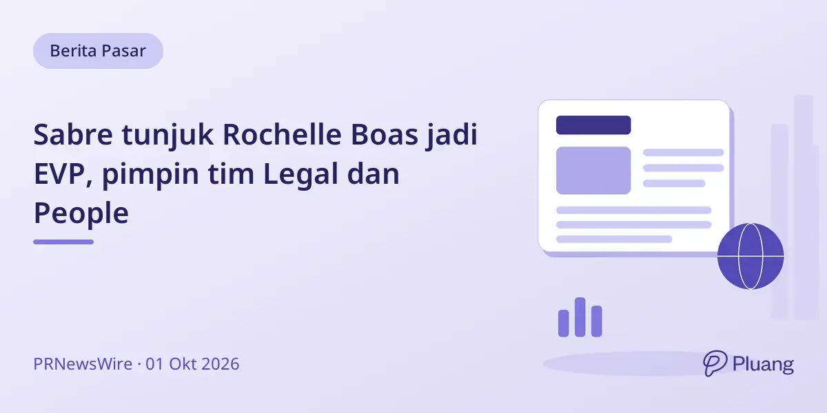 Sabre tunjuk Rochelle Boas jadi EVP, pimpin tim Legal dan People
