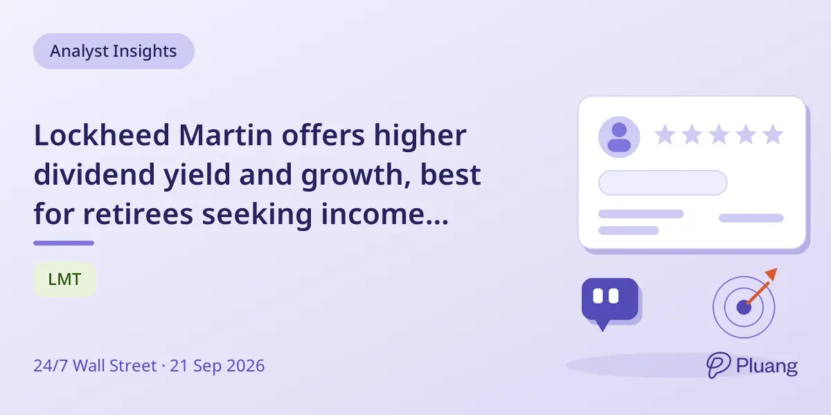 Lockheed Martin offers higher dividend yield and growth, best for retirees seeking income now over RTX.