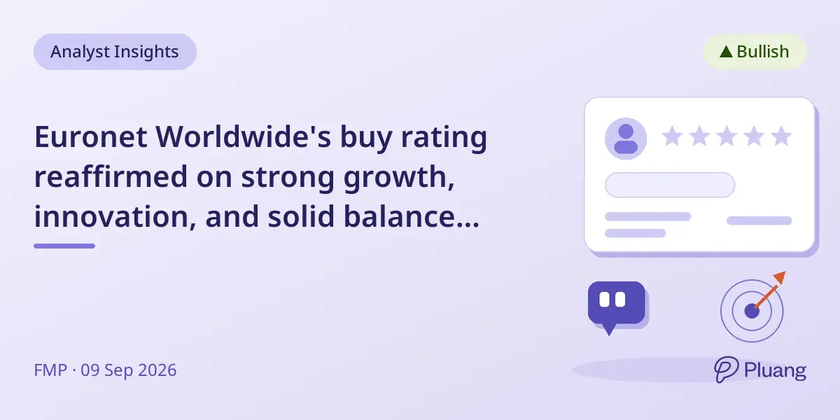 Euronet Worldwide's buy rating reaffirmed on strong growth, innovation, and solid balance sheet.