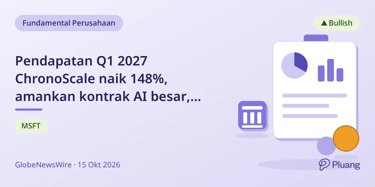 Pendapatan Q1 2027 ChronoScale naik 148%, amankan kontrak AI besar, targetkan pendapatan tahunan $1 miliar pada Q3 2027