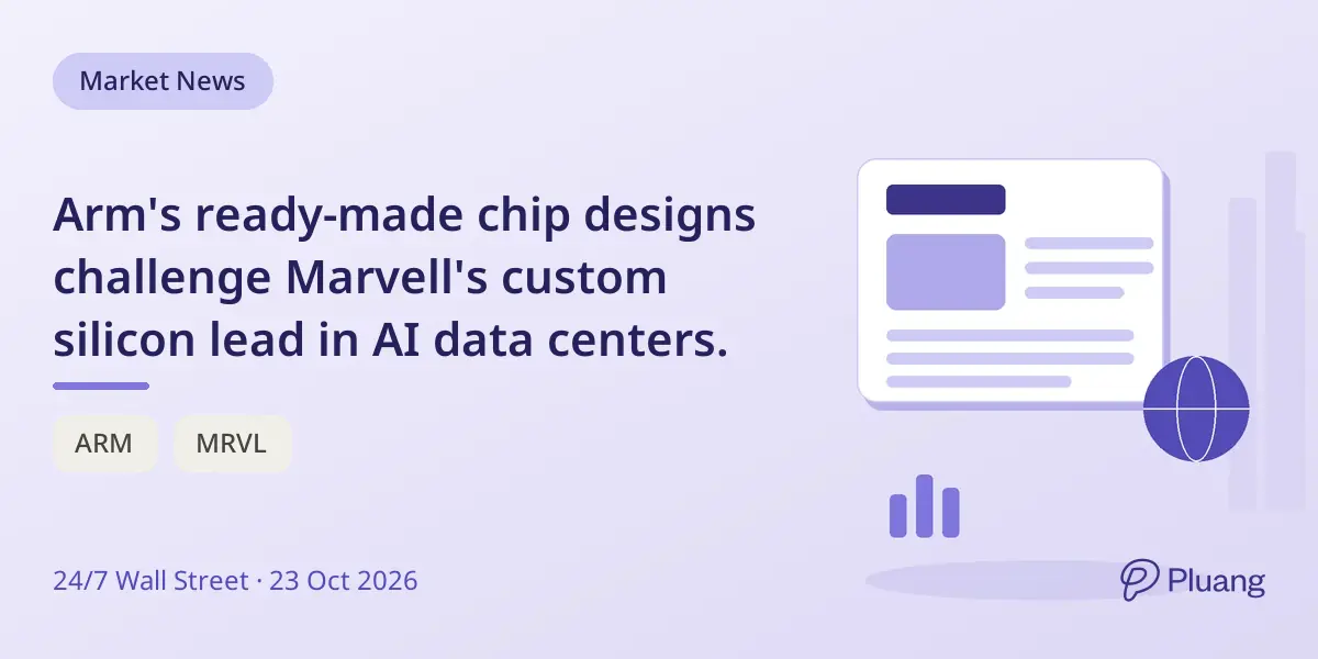 Arm's ready-made chip designs challenge Marvell's custom silicon lead in AI data centers.