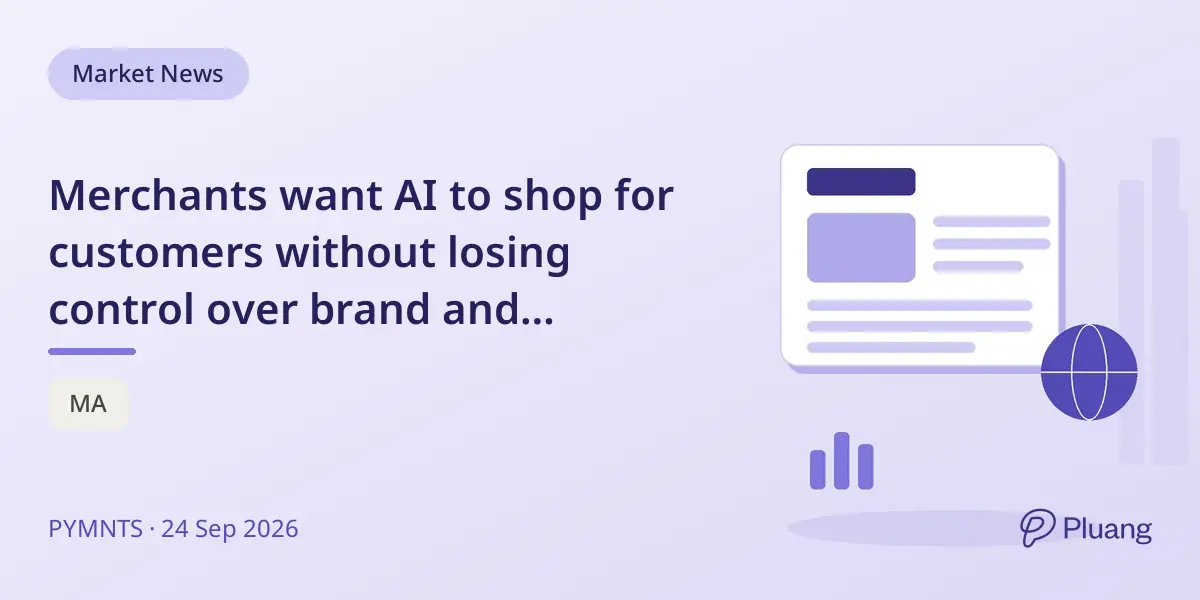 Merchants want AI to shop for customers without losing control over brand and transactions.