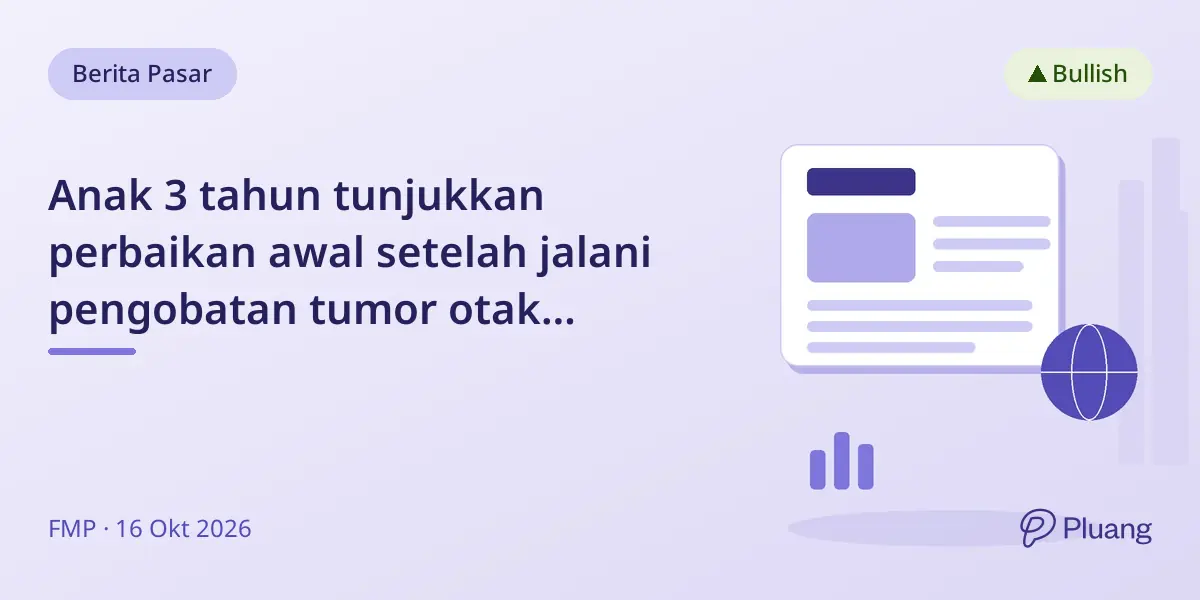 Anak 3 tahun tunjukkan perbaikan awal setelah jalani pengobatan tumor otak eksperimental NEO100 di Abu Dhabi
