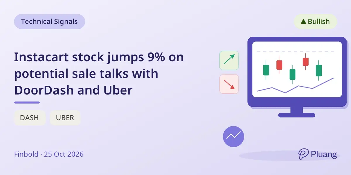 Instacart stock jumps 9% on potential sale talks with DoorDash and Uber
