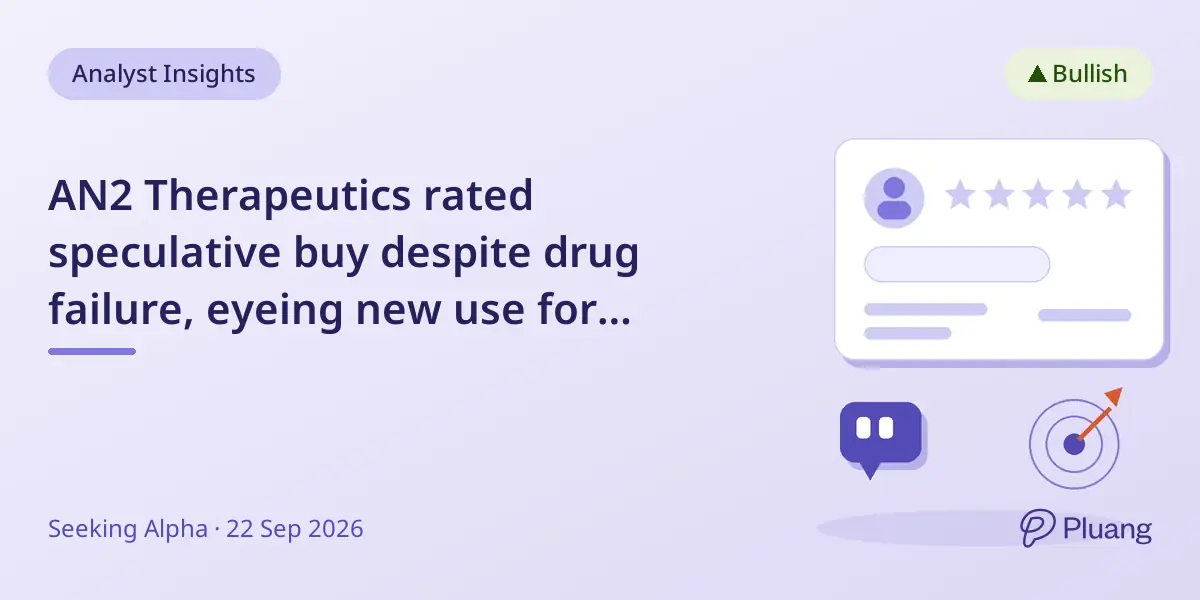 AN2 Therapeutics rated speculative buy despite drug failure, eyeing new use for polycythemia vera treatment.