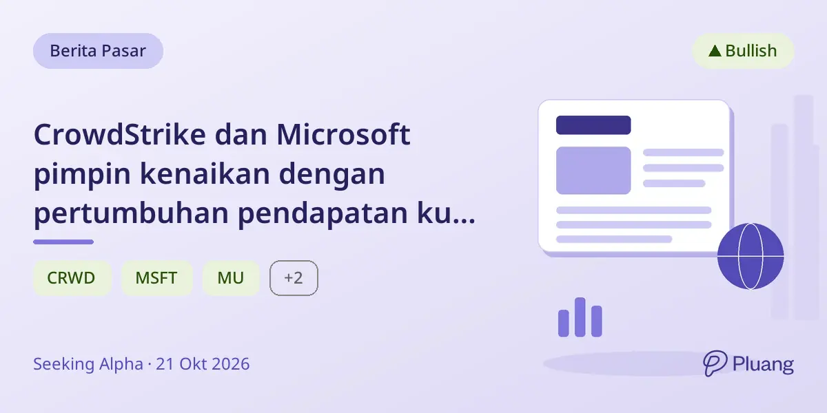 CrowdStrike dan Microsoft pimpin kenaikan dengan pertumbuhan pendapatan kuat dan teknologi inovatif di Q3 2026